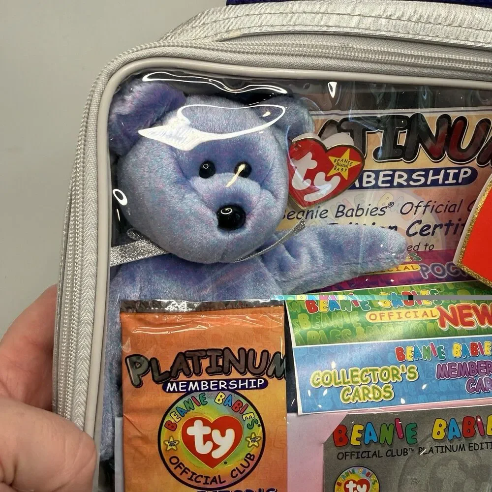 Ty Beanie Babies Platinum Edition Club Kit Sealed Vintage Collectible NEW